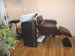 シャンプー&炭酸泉ヘッドスパ設備